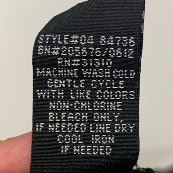 AB Studio Women's XL Black and White Polka Dot Blouse with 3/4 sleeves - Picture 9 of 14